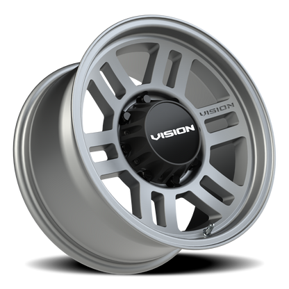 Vision Overland 17X9 Satin Grey Wheel