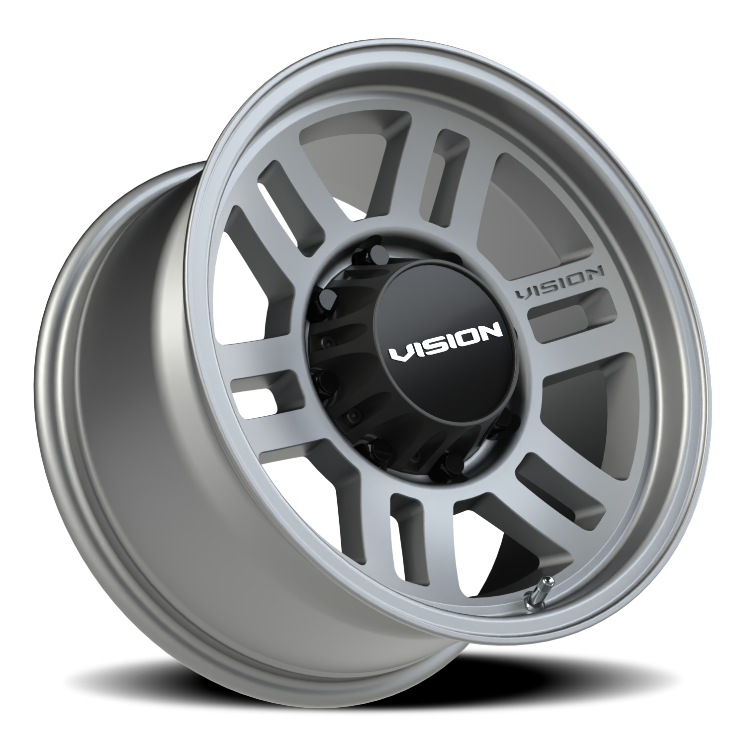 Vision Overland 17X9 Satin Grey Wheel