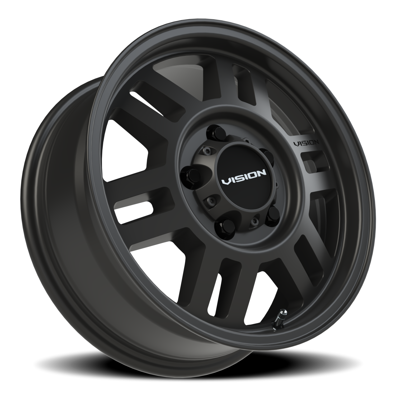 Vision Overland 16X6.5 Satin Black Wheel