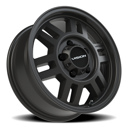 Vision Overland 16X6.5 Satin Black Wheel