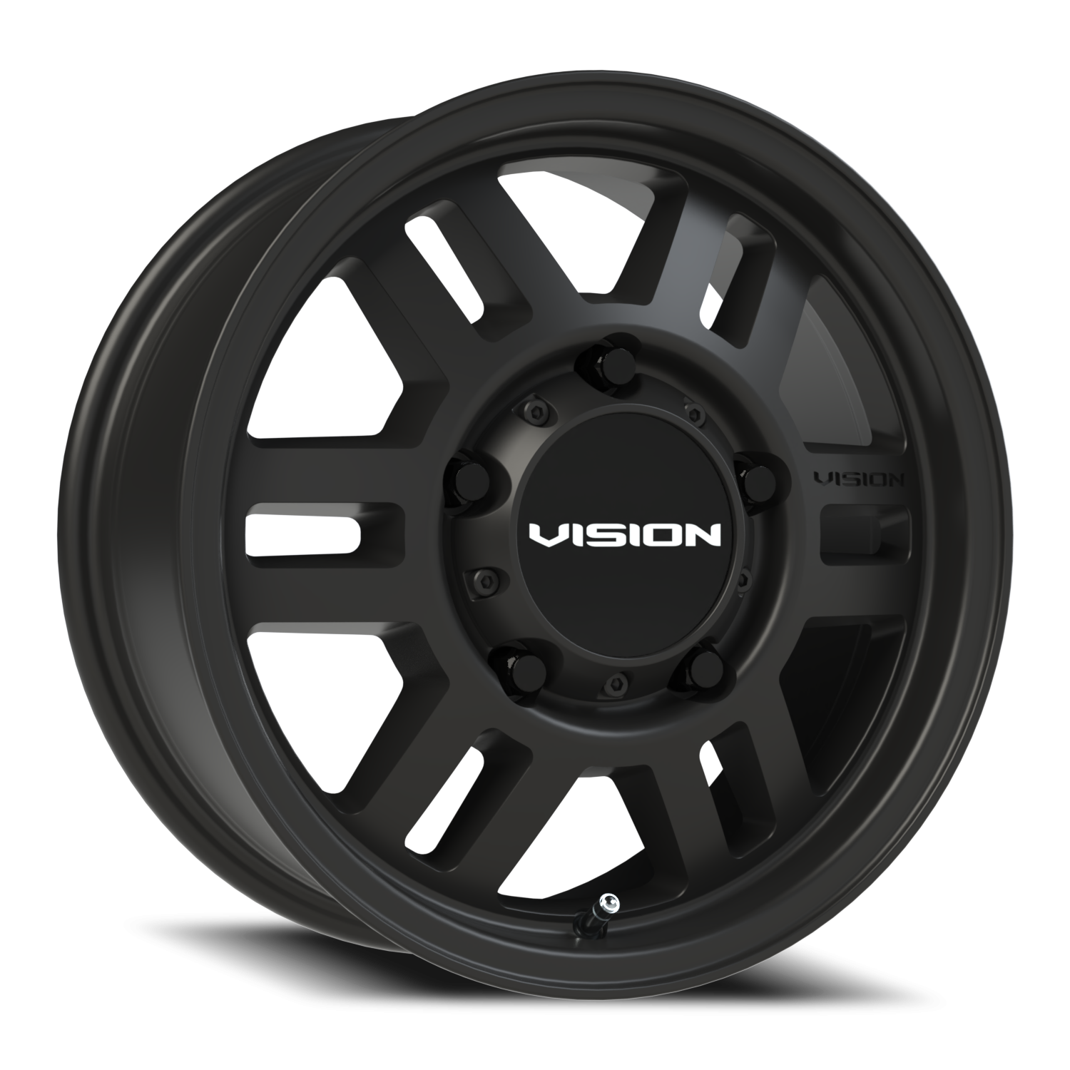 Vision Overland 16X6.5 Satin Black Wheel