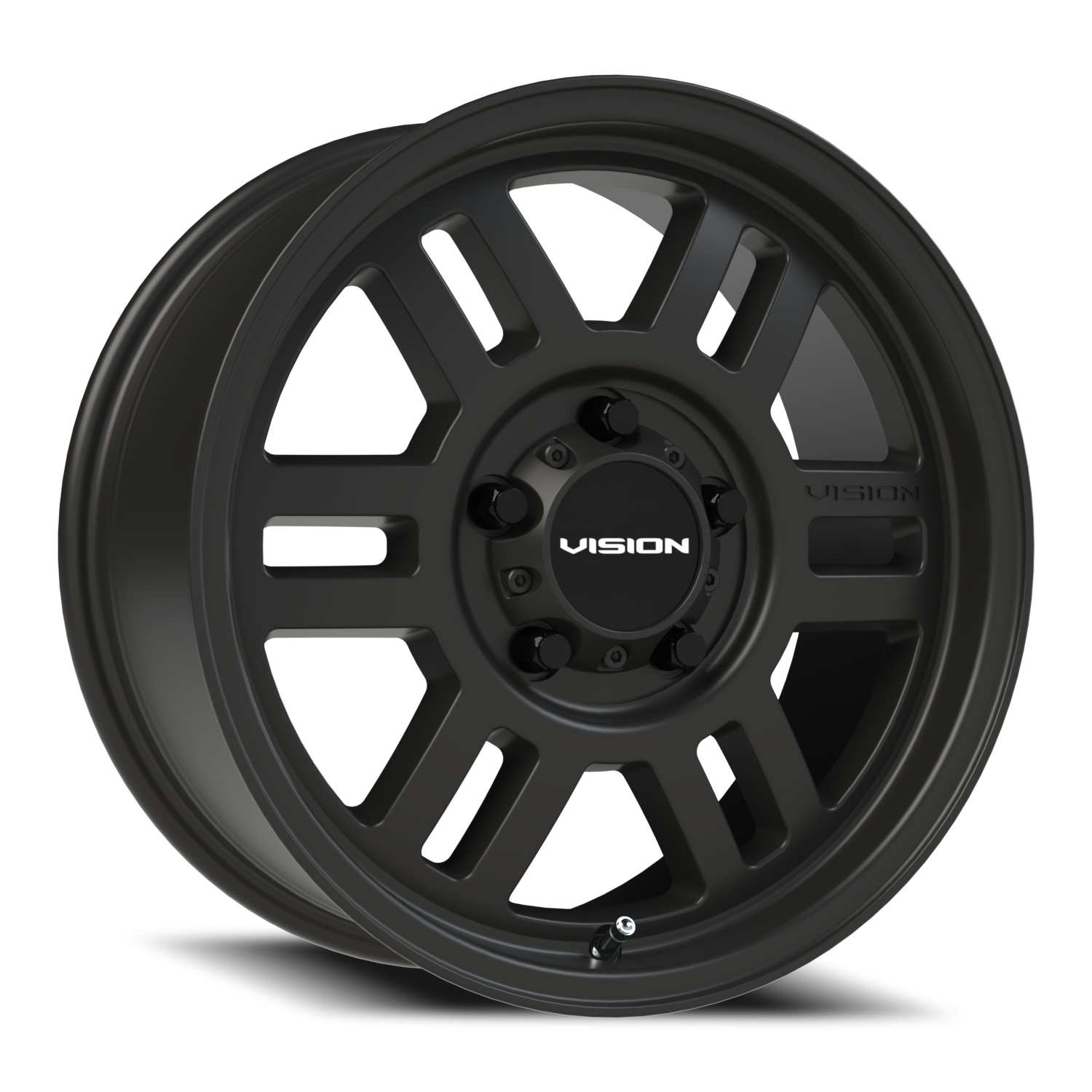 Vision Overland 17X7.5 Satin Black Wheel