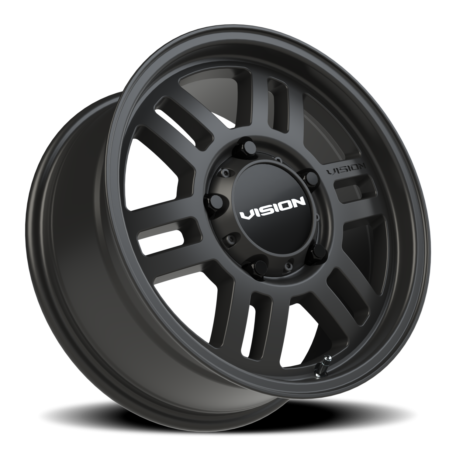 Vision Overland 17X7.5 Satin Black Wheel