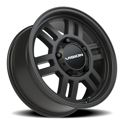 Vision Overland 17X7.5 Satin Black Wheel