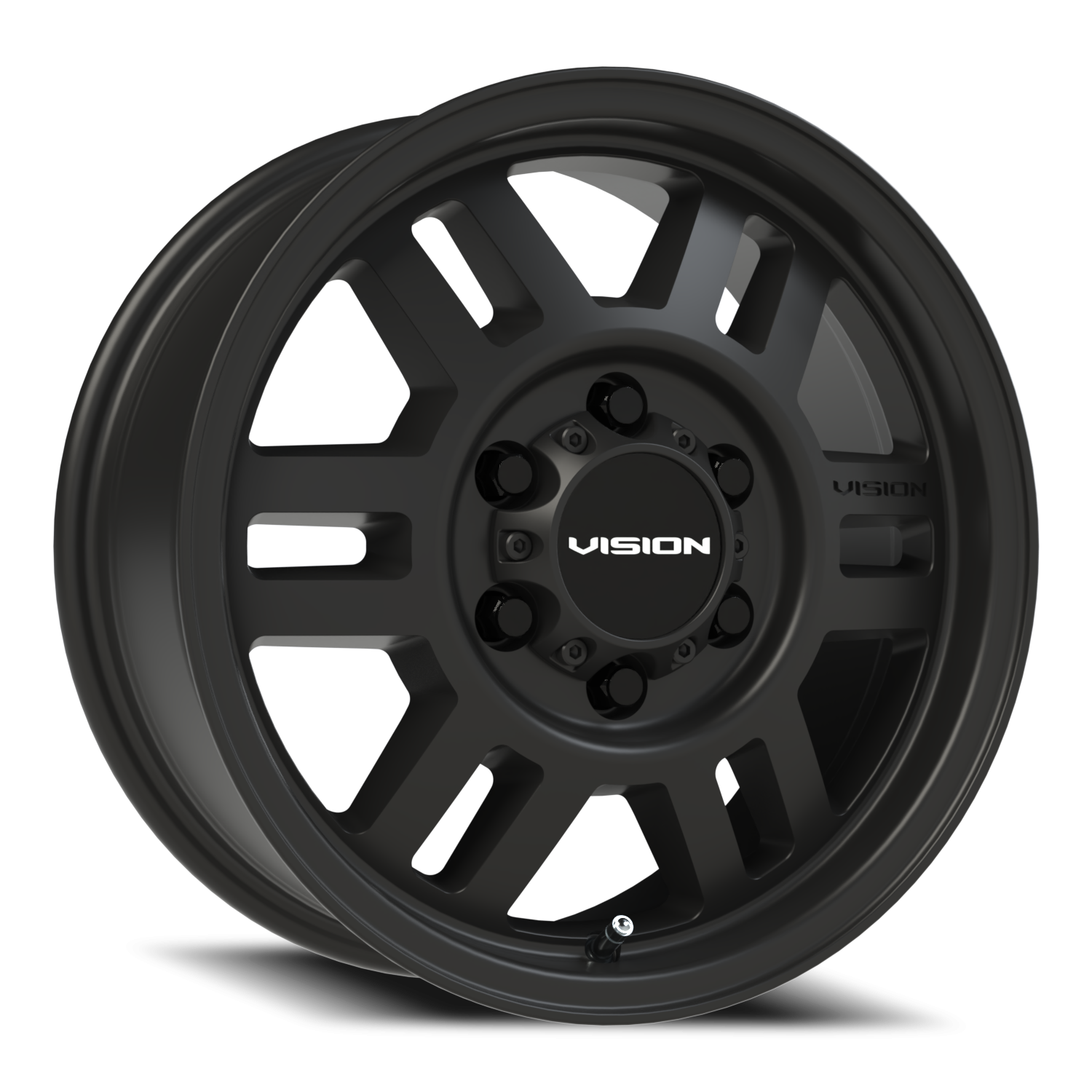 Vision Overland 16X6.5 Satin Black Wheel