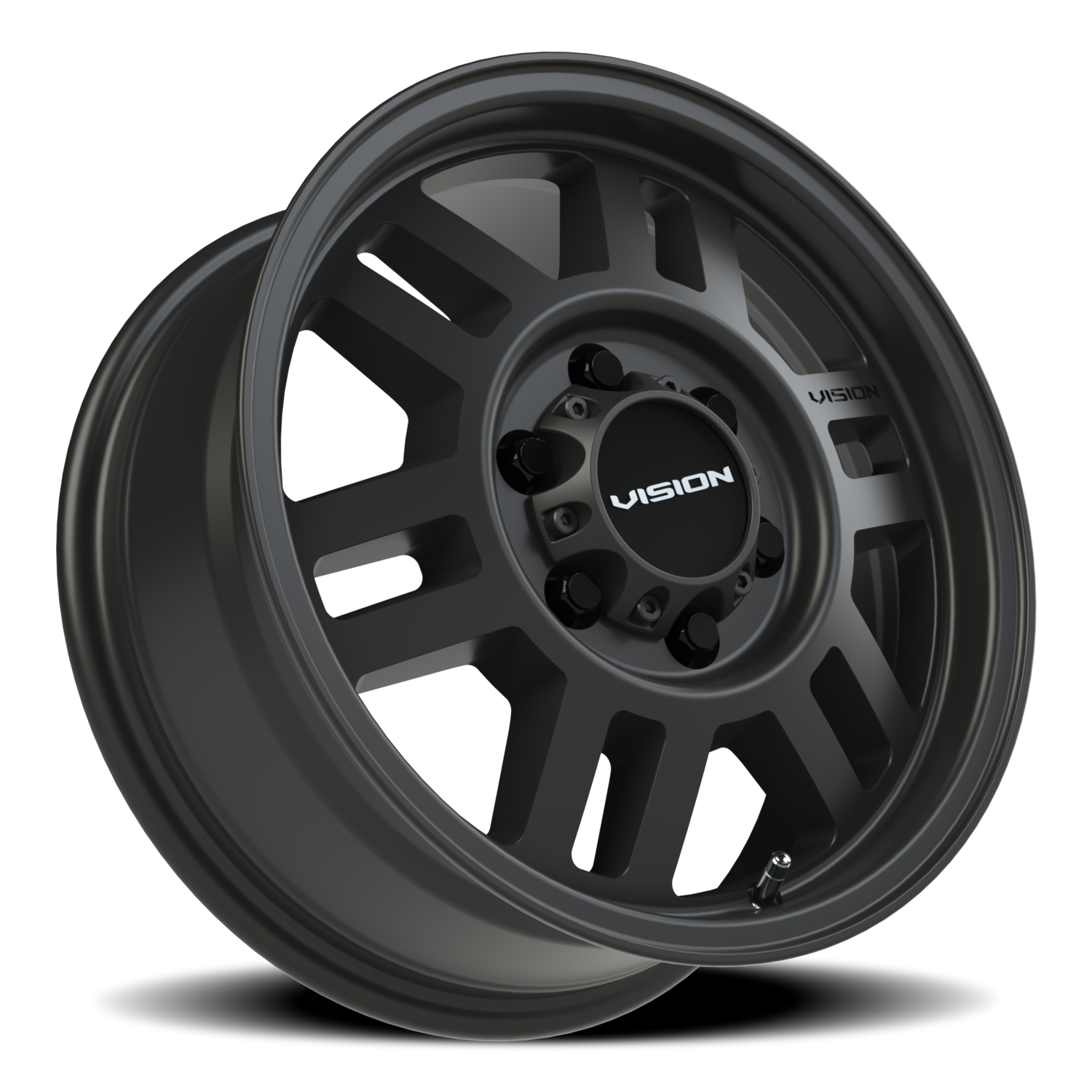 Vision Overland 16X6.5 Satin Black Wheel