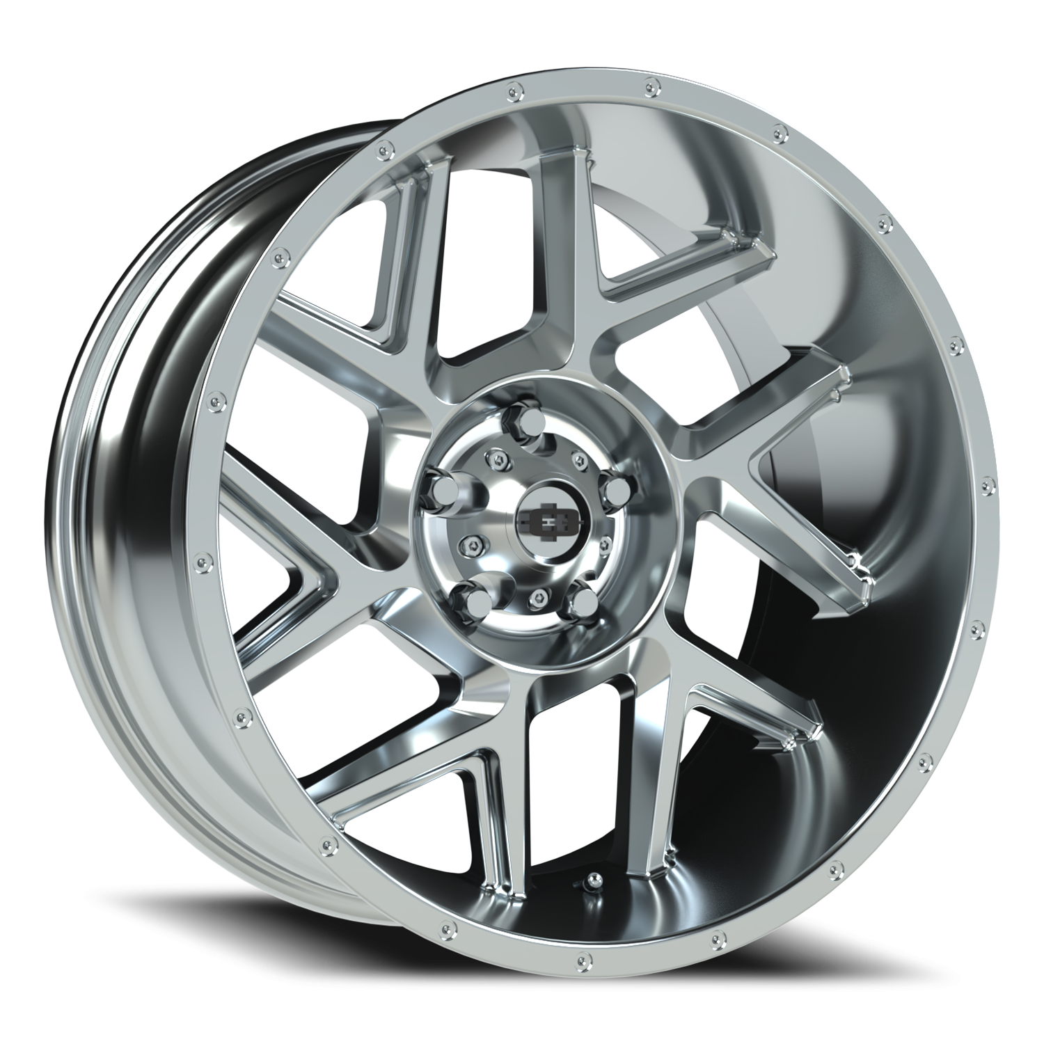 Vision Sliver 20X10 Chrome Wheel