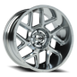 Vision Sliver 20X10 Chrome Wheel