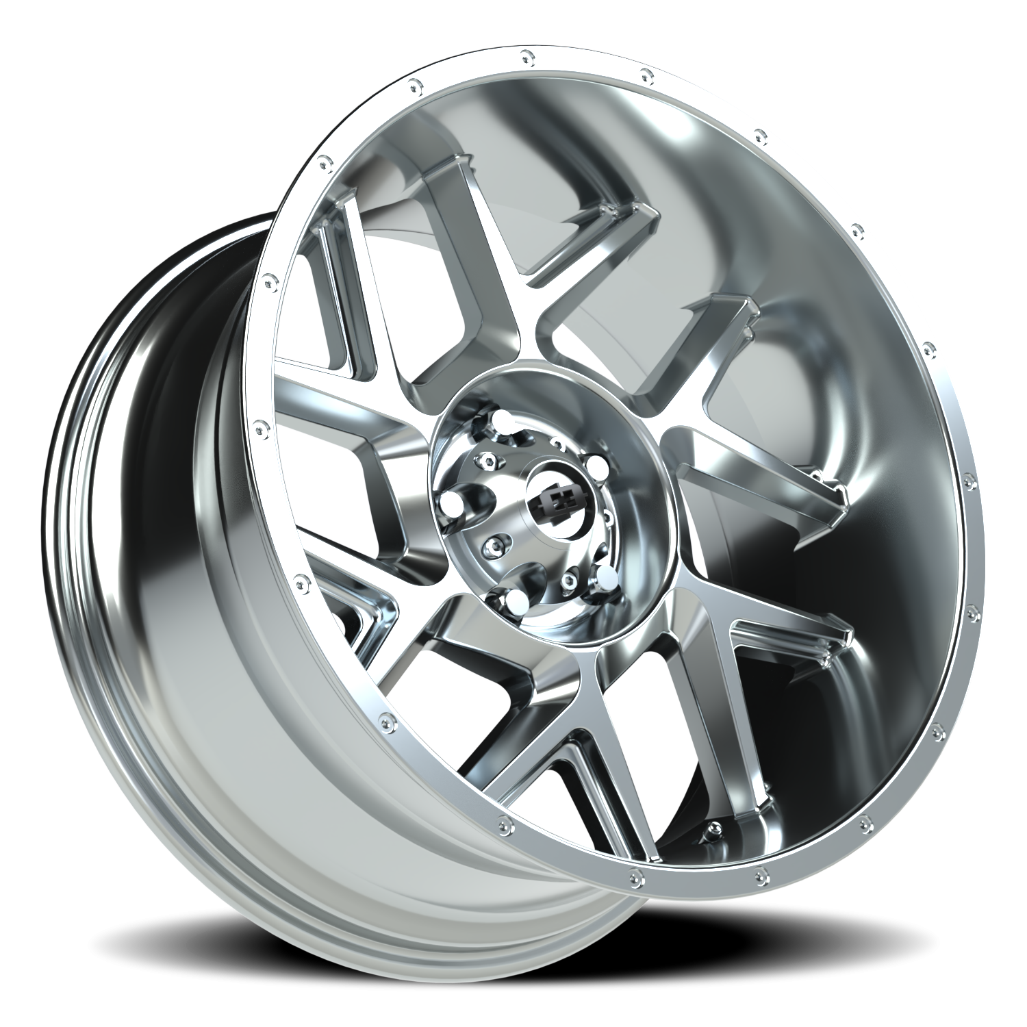 Vision Sliver 20X10 Chrome Wheel