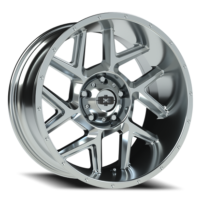 Vision Sliver 20X10 Chrome Wheel