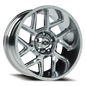 Vision Sliver 20X10 Chrome Wheel