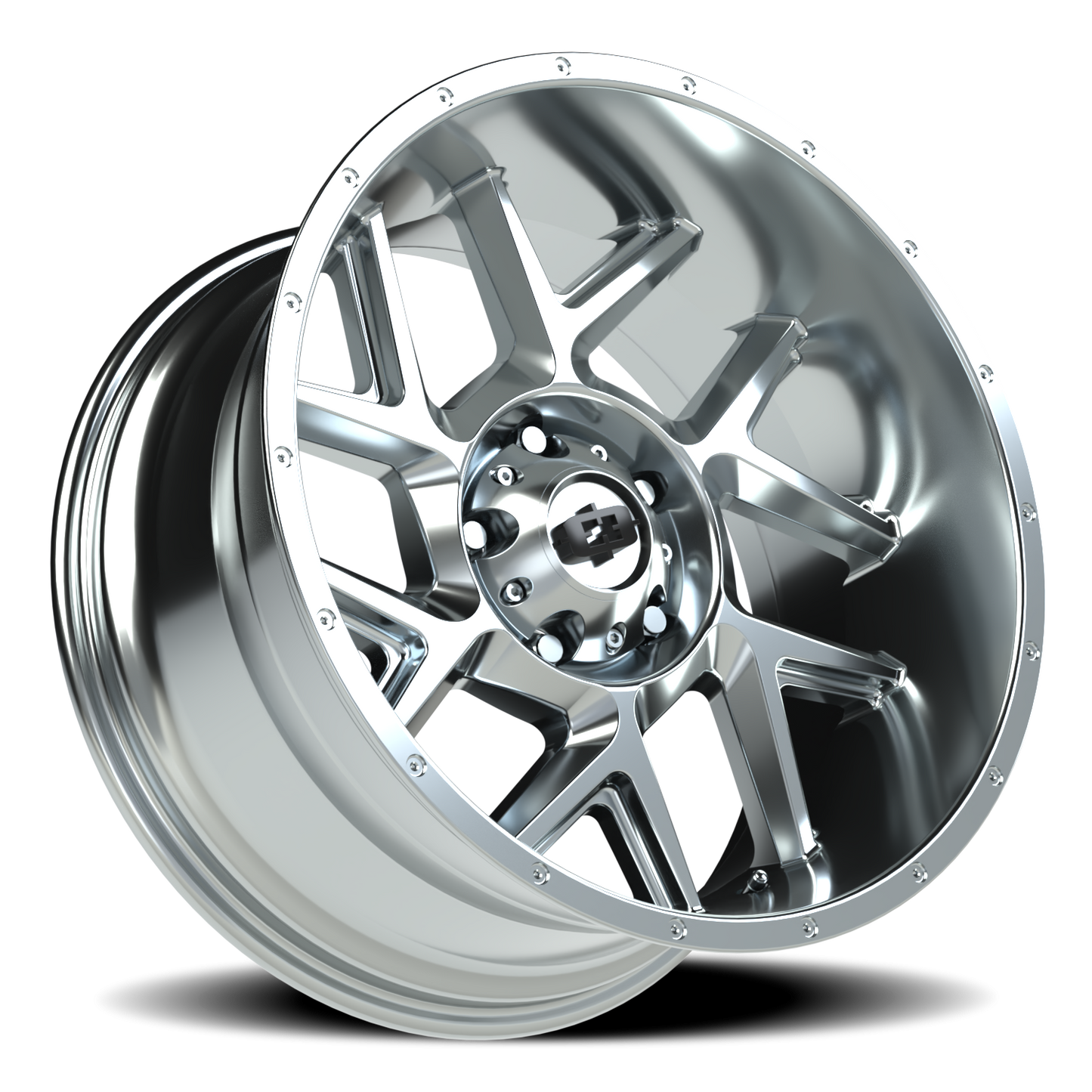 Vision Sliver 20X10 Chrome Wheel