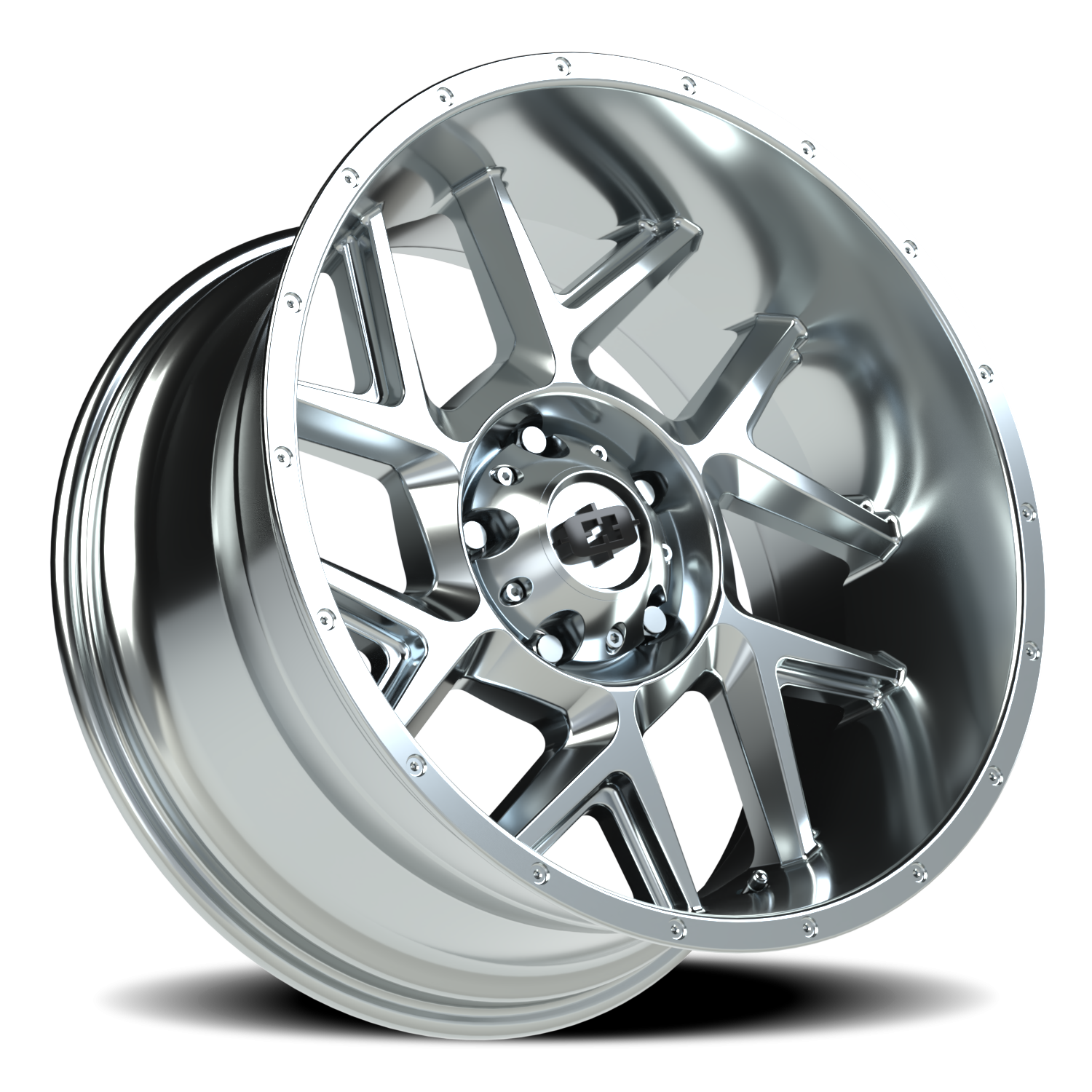 Vision Sliver 20X10 Chrome Wheel