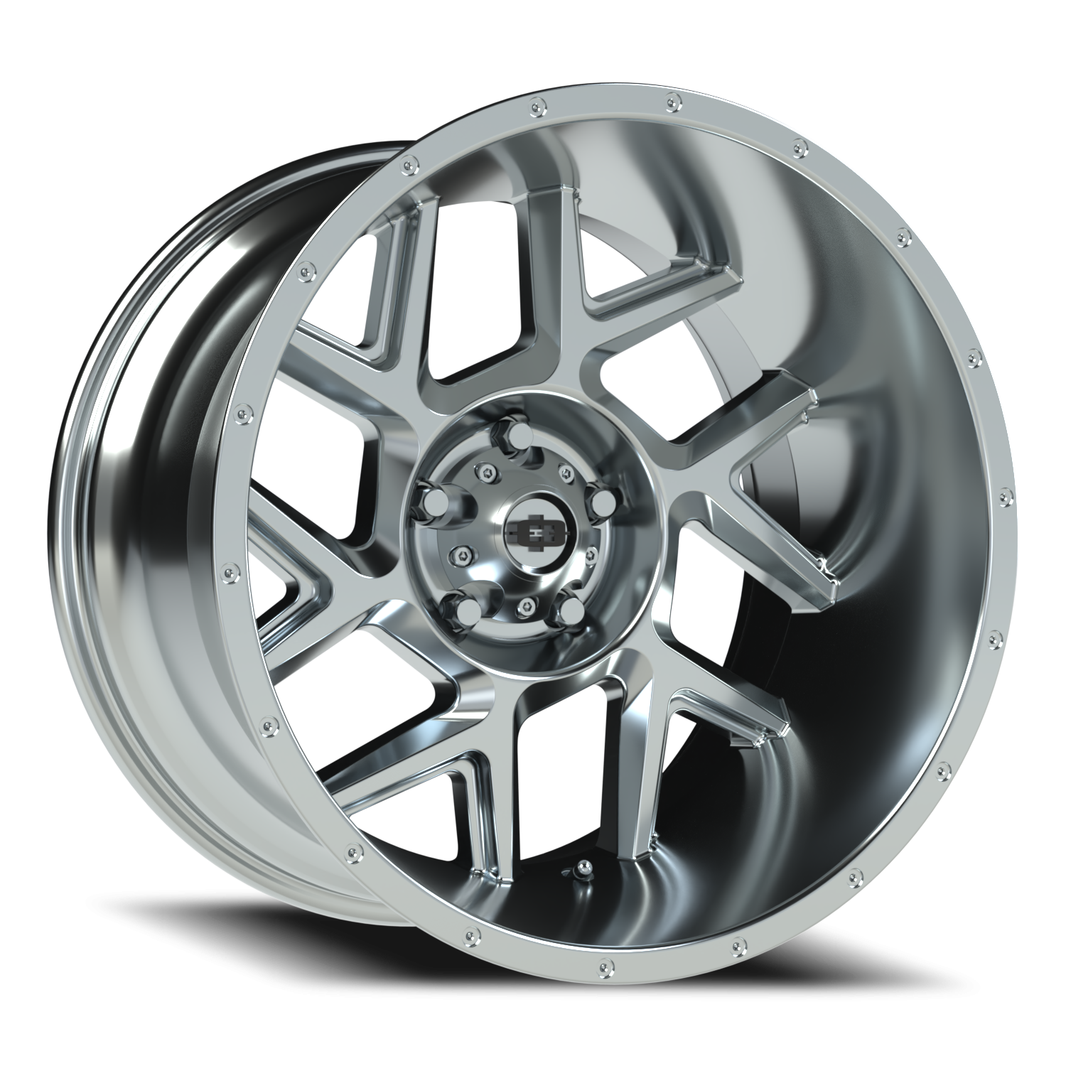 Vision Sliver 20X12 Chrome Wheel