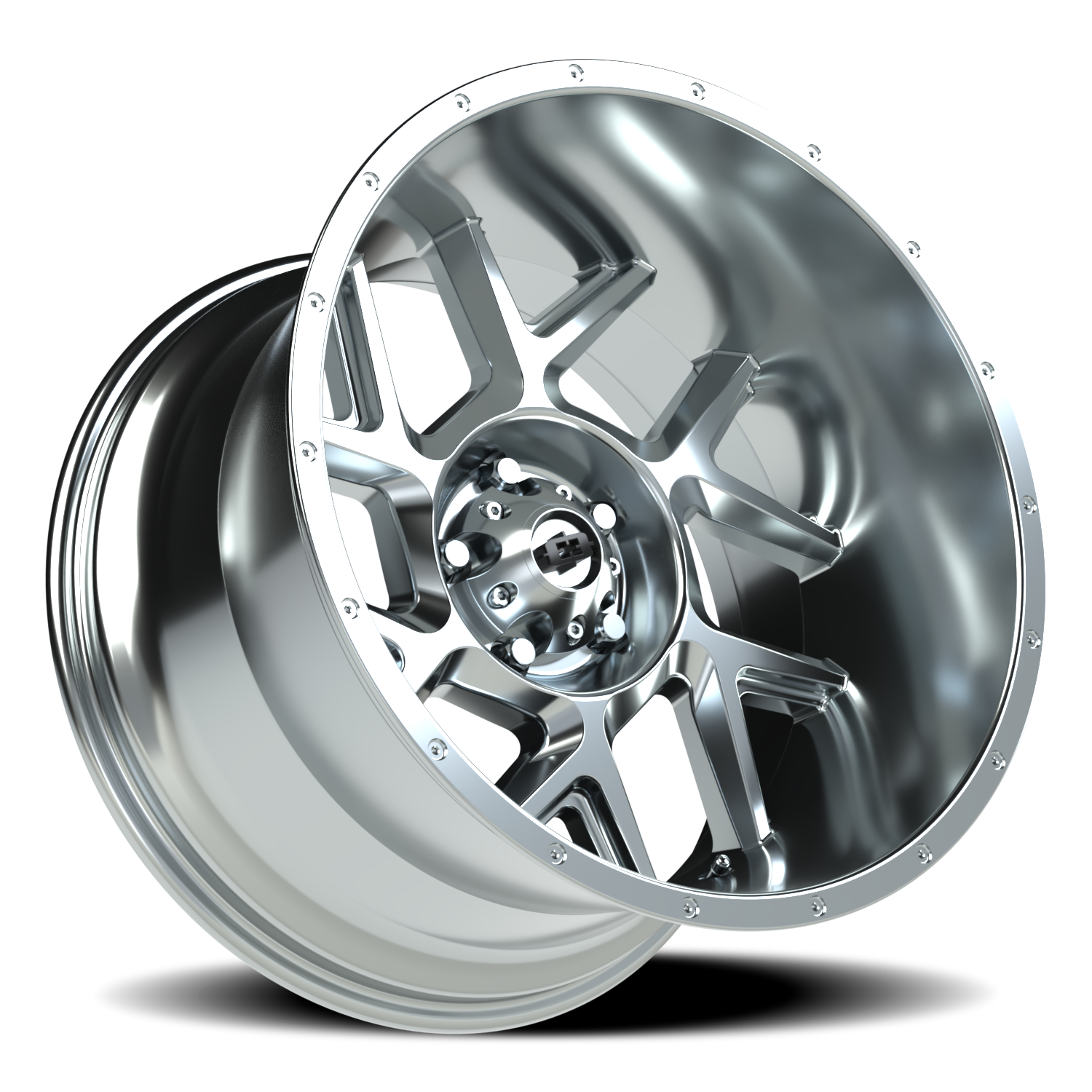 Vision Sliver 20X12 Chrome Wheel