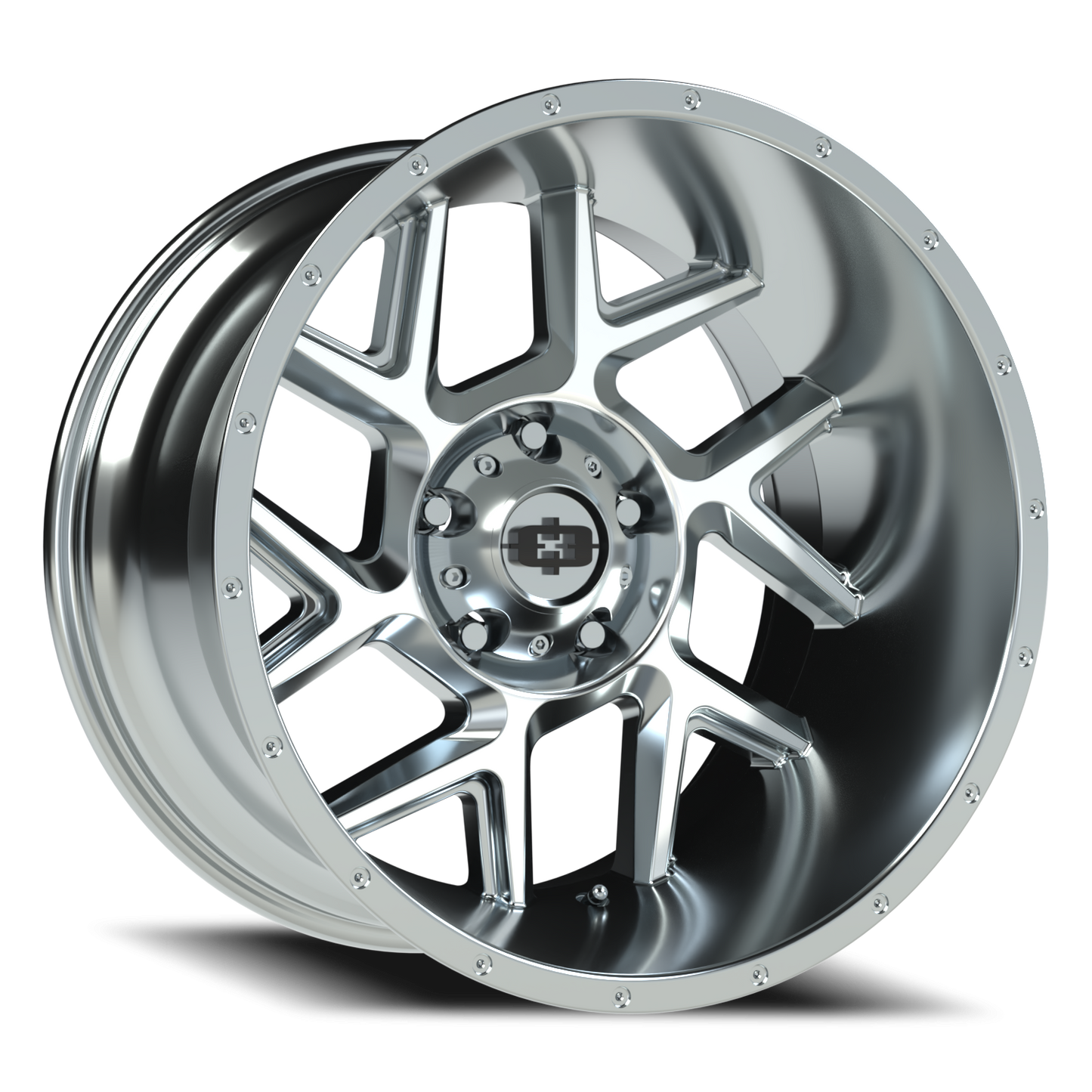 Vision Sliver 20X12 Chrome Wheel