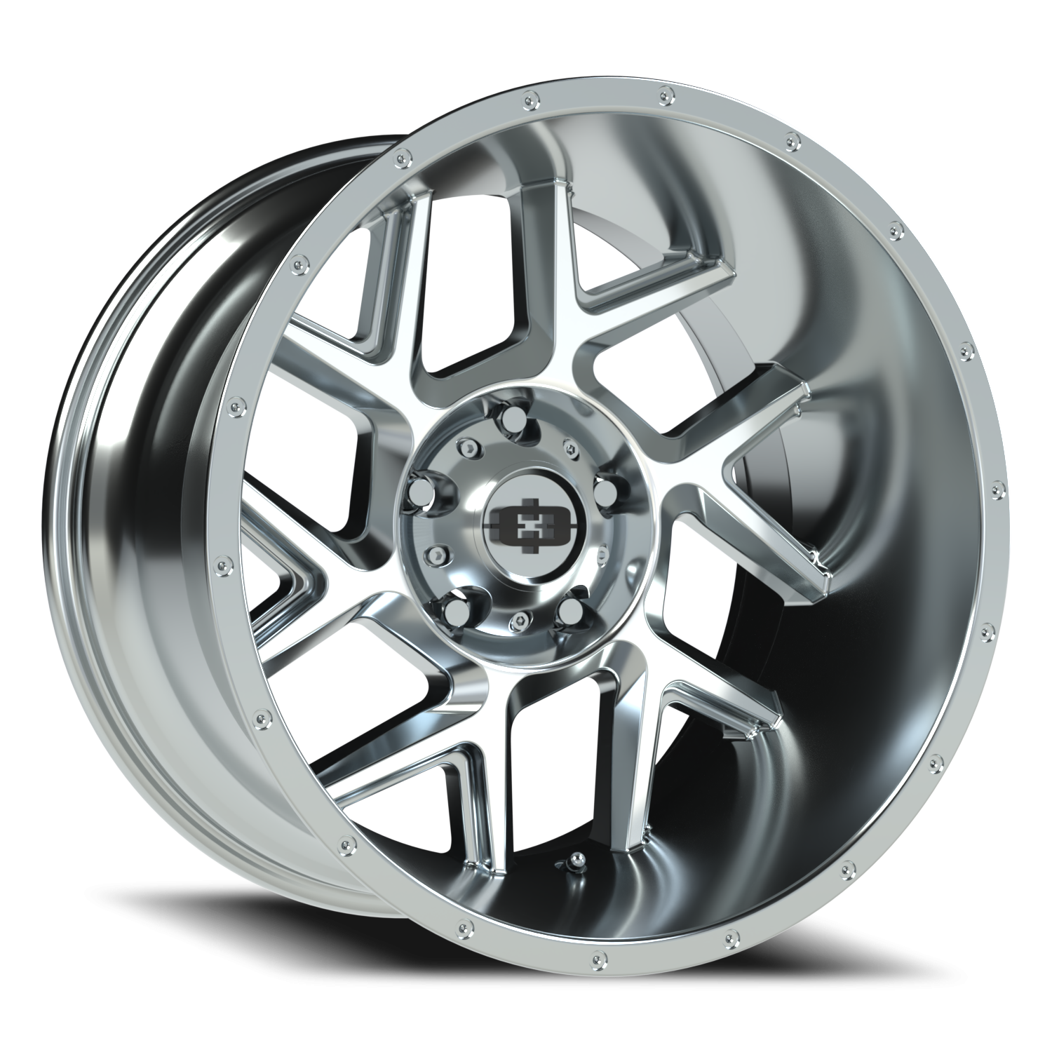 Vision Sliver 20X12 Chrome Wheel