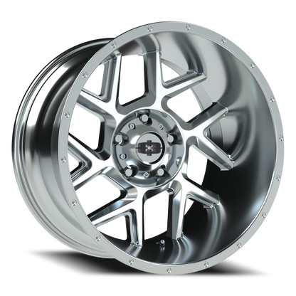 Vision Sliver 20X12 Chrome Wheel