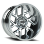 Vision Sliver 20X12 Chrome Wheel