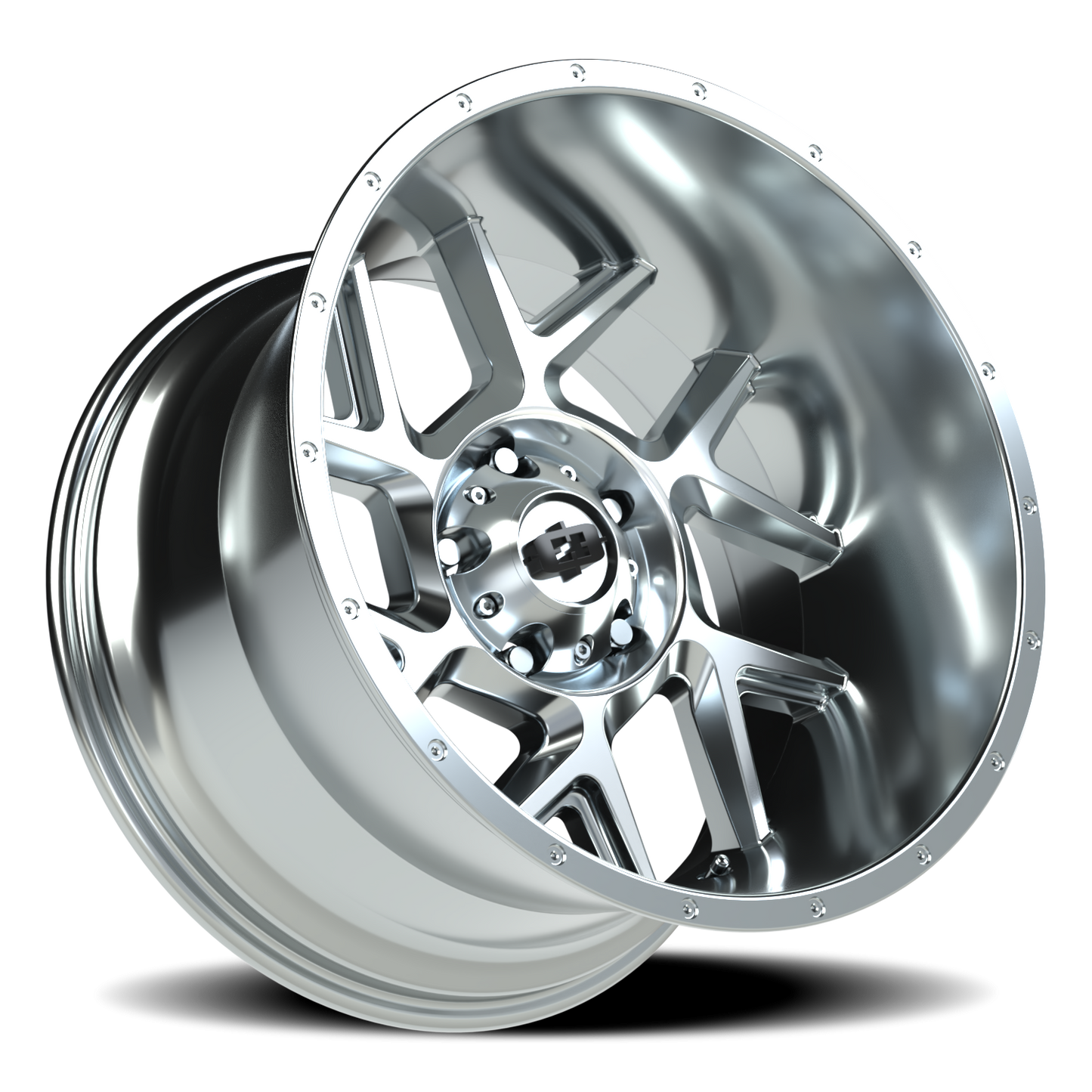 Vision Sliver 20X12 Chrome Wheel
