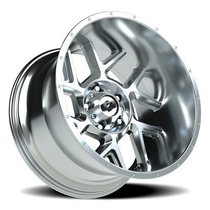 Vision Sliver 20X12 Chrome Wheel