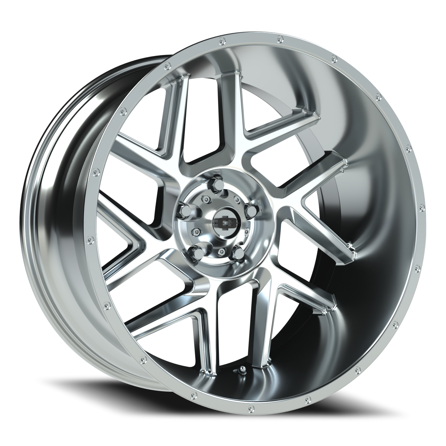 Vision Sliver 22X12 Chrome Wheel