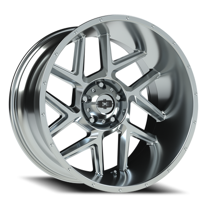 Vision Sliver 22X12 Chrome Wheel