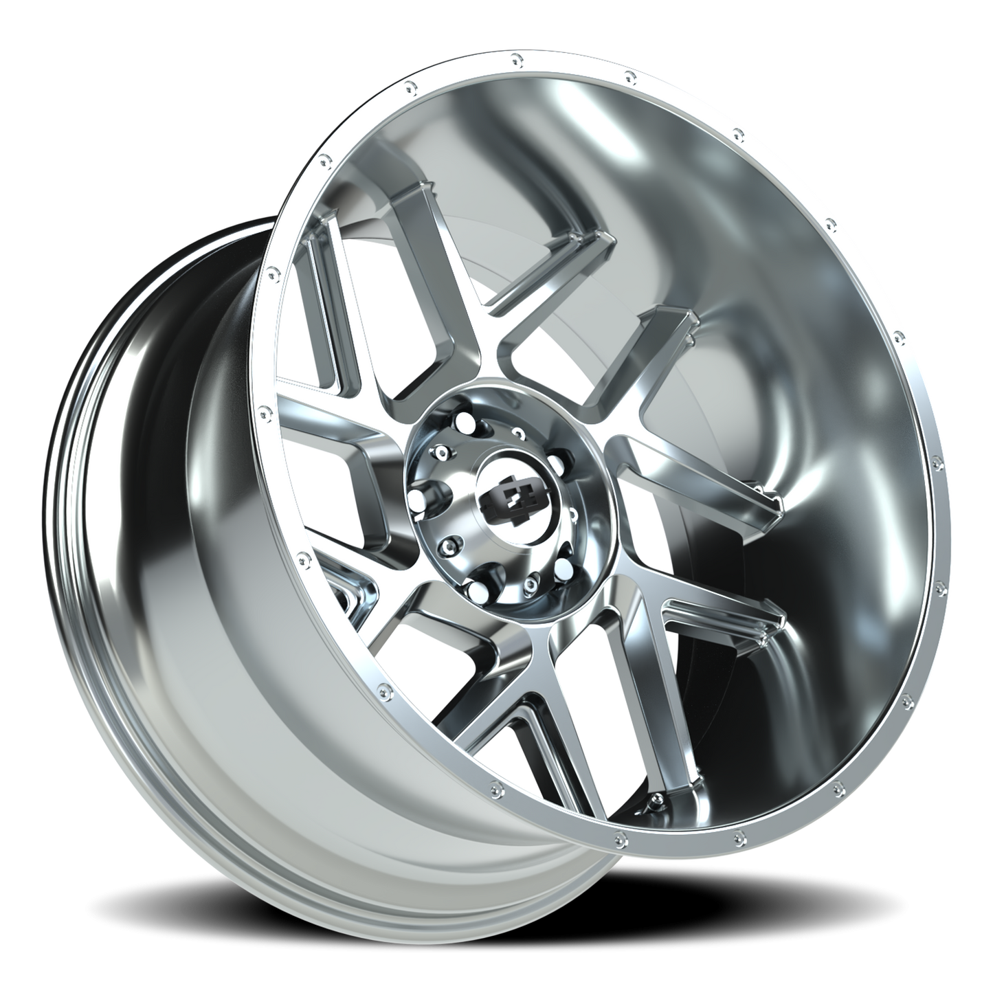 Vision Sliver 22X12 Chrome Wheel