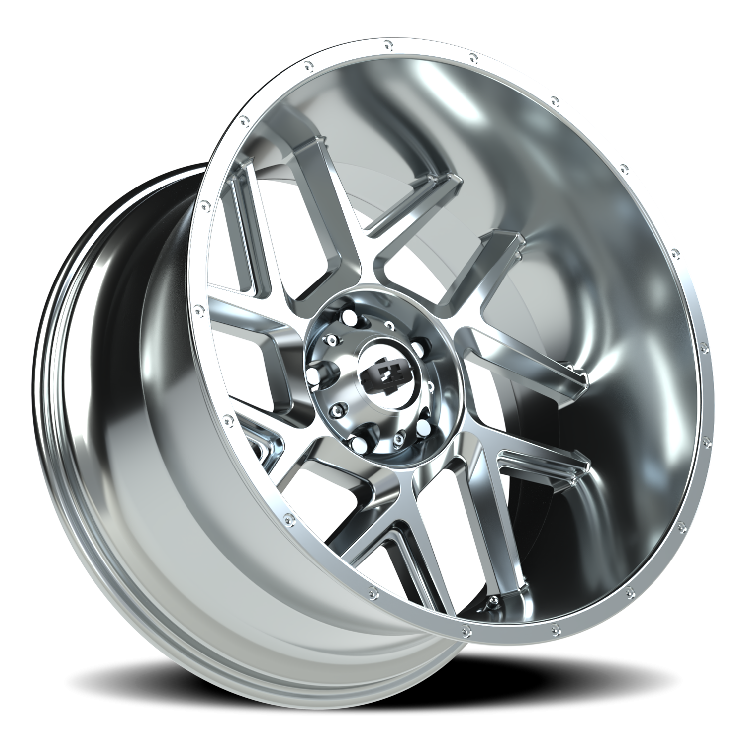Vision Sliver 22X12 Chrome Wheel
