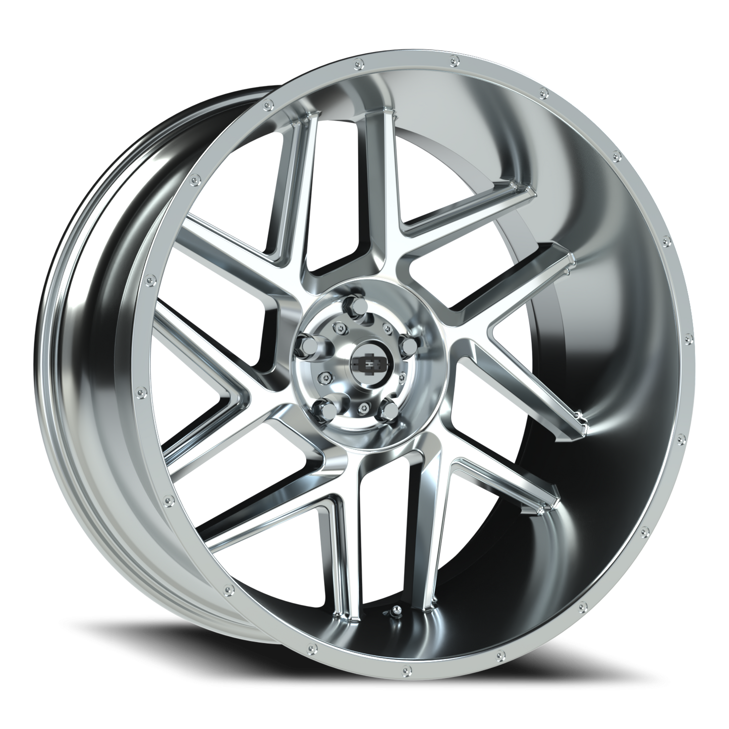 Vision Sliver 24X12 Chrome Wheel