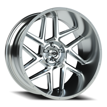 Vision Sliver 24X12 Chrome Wheel