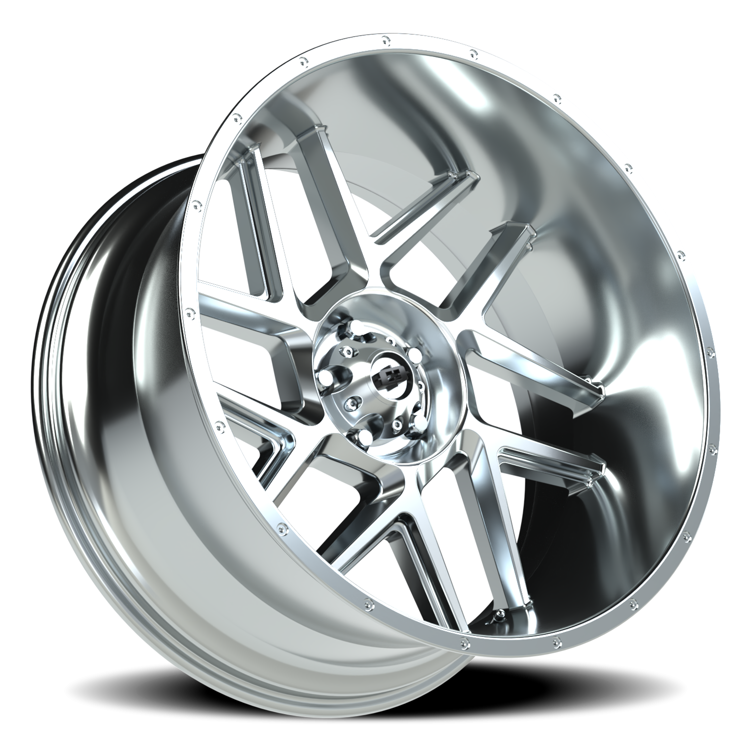 Vision Sliver 24X12 Chrome Wheel