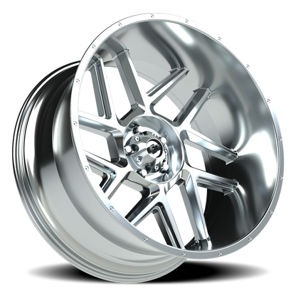 Vision Sliver 24X12 Chrome Wheel