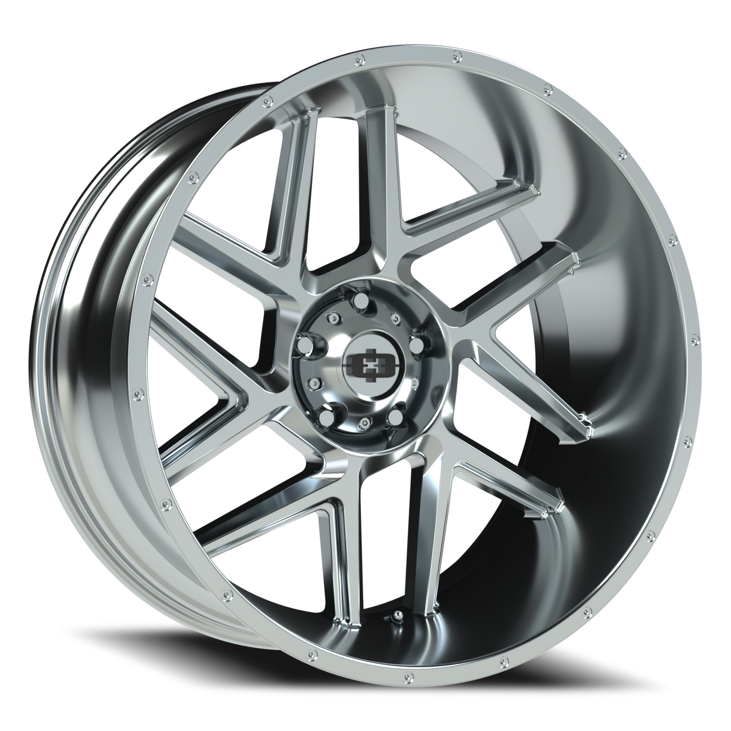 Vision Sliver 24X12 Chrome Wheel