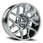 Vision Sliver 20X9 Chrome Wheel