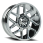 Vision Sliver 20X9 Chrome Wheel