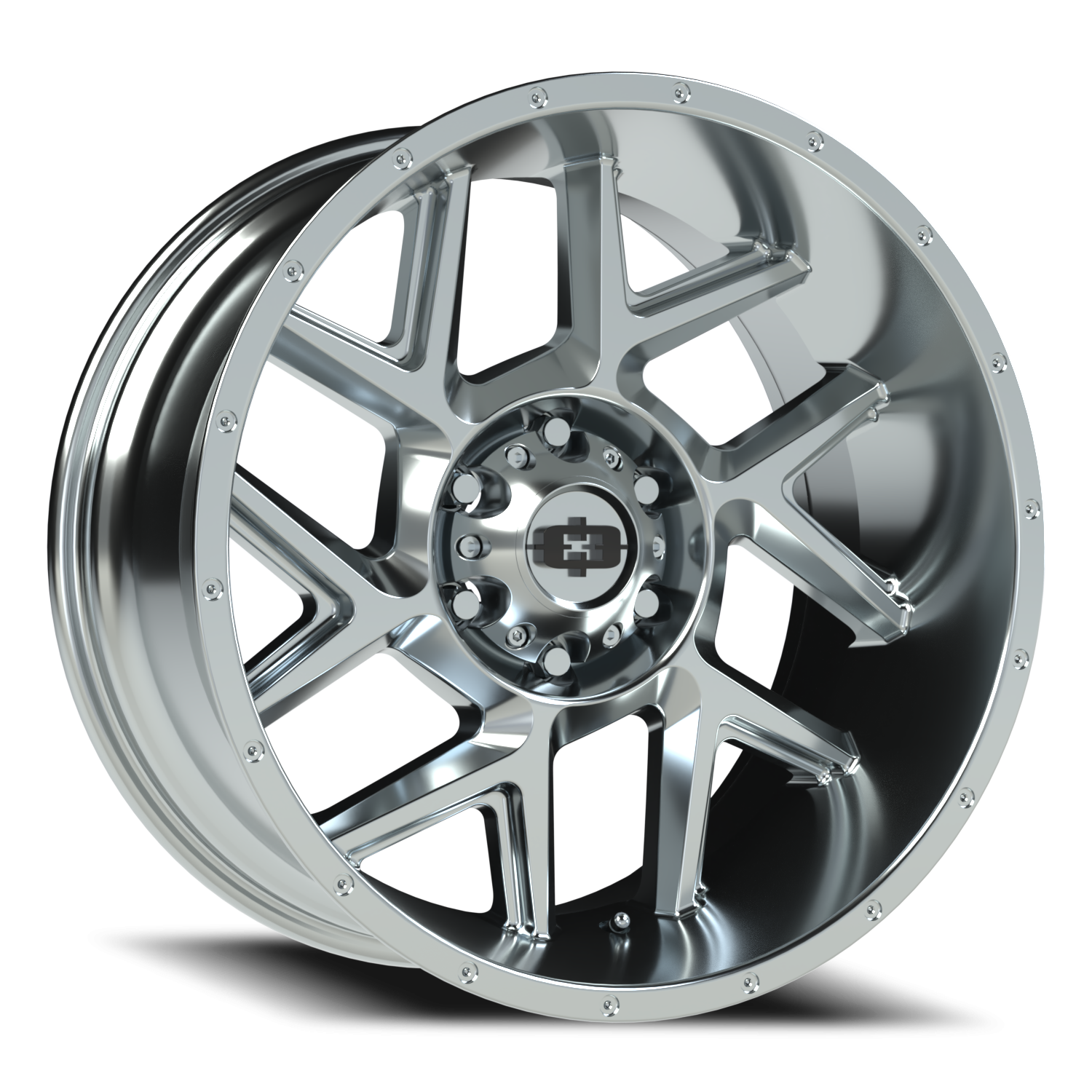 Vision Sliver 20X10 Chrome Wheel