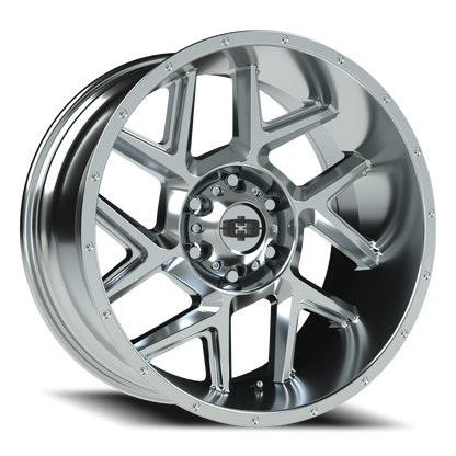 Vision Sliver 20X10 Chrome Wheel