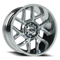 Vision Sliver 20X10 Chrome Wheel