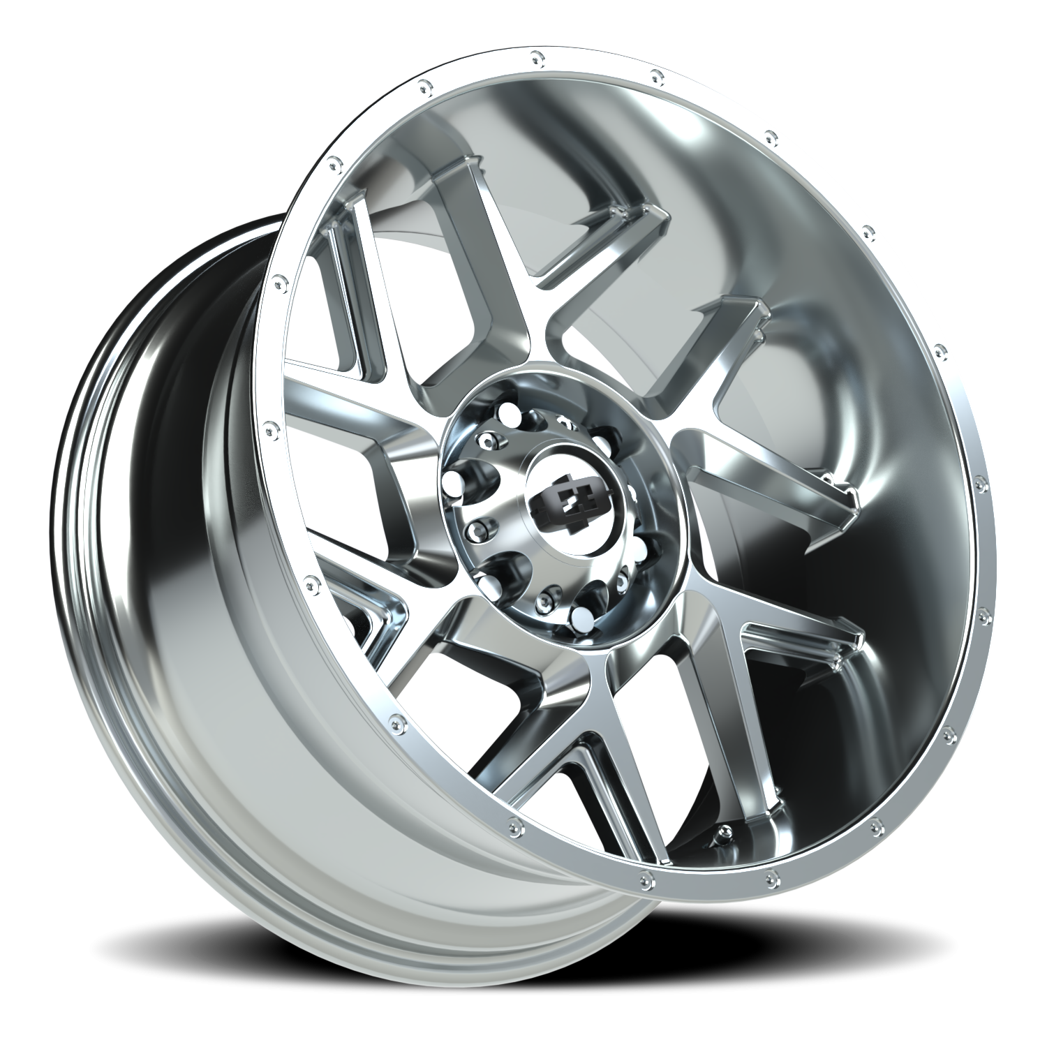 Vision Sliver 20X10 Chrome Wheel
