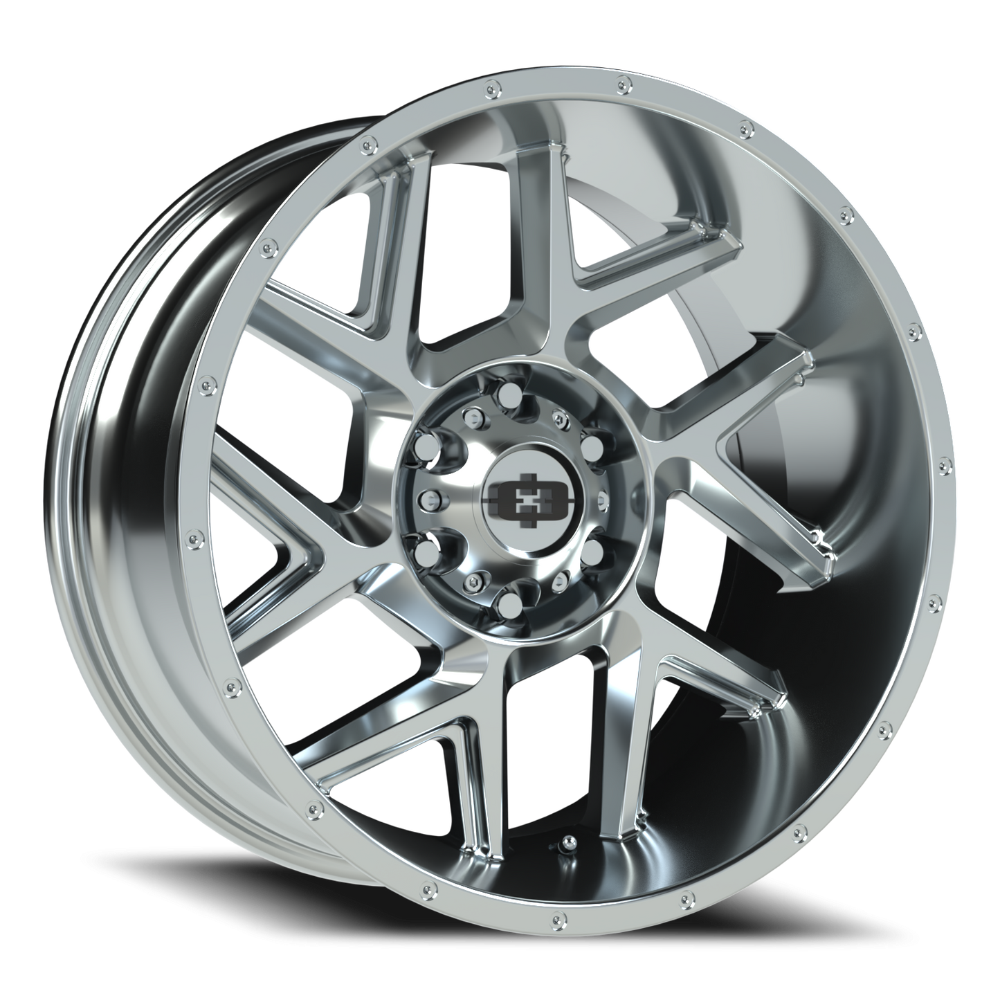 Vision Sliver 20X10 Chrome Wheel