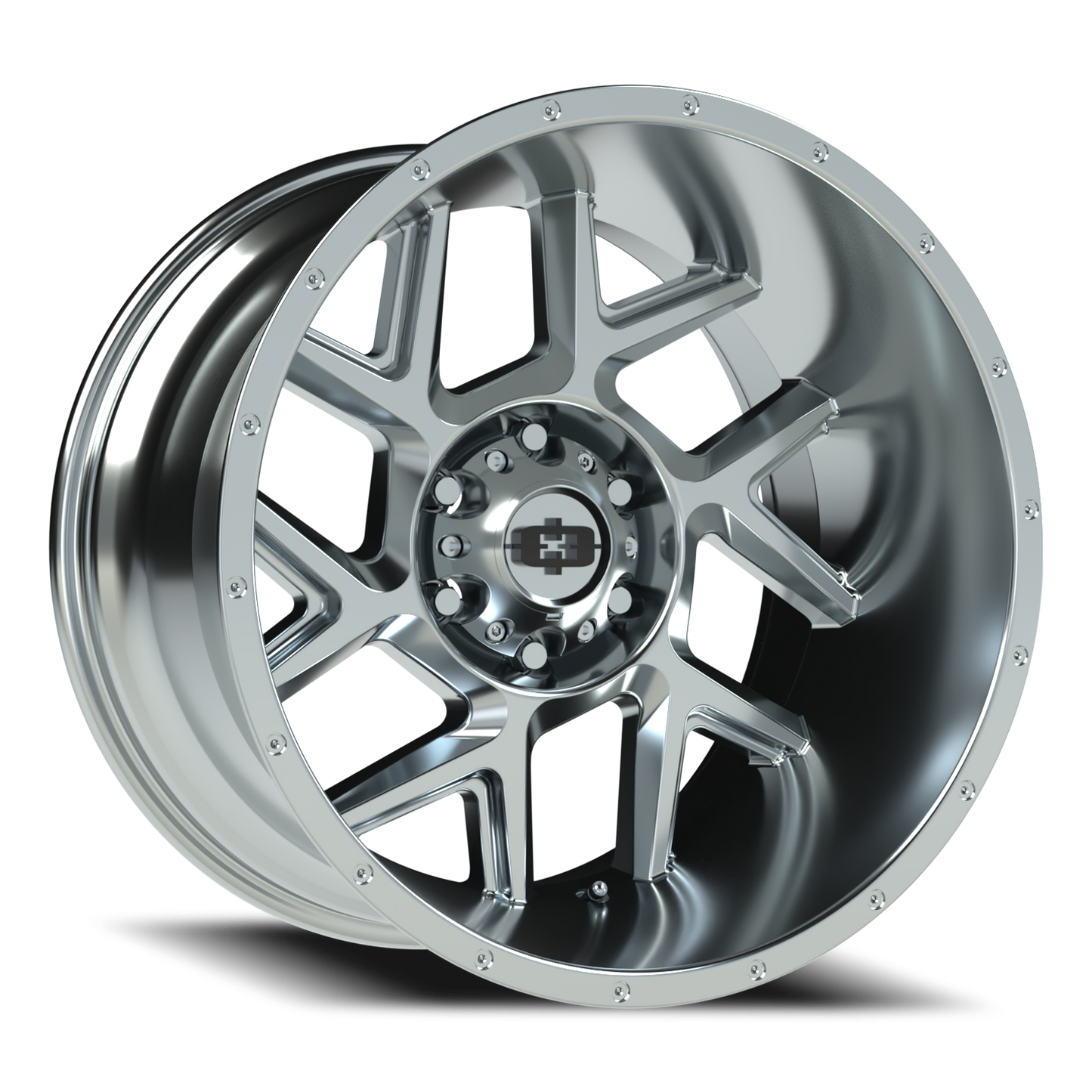 Vision Sliver 20X12 Chrome Wheel