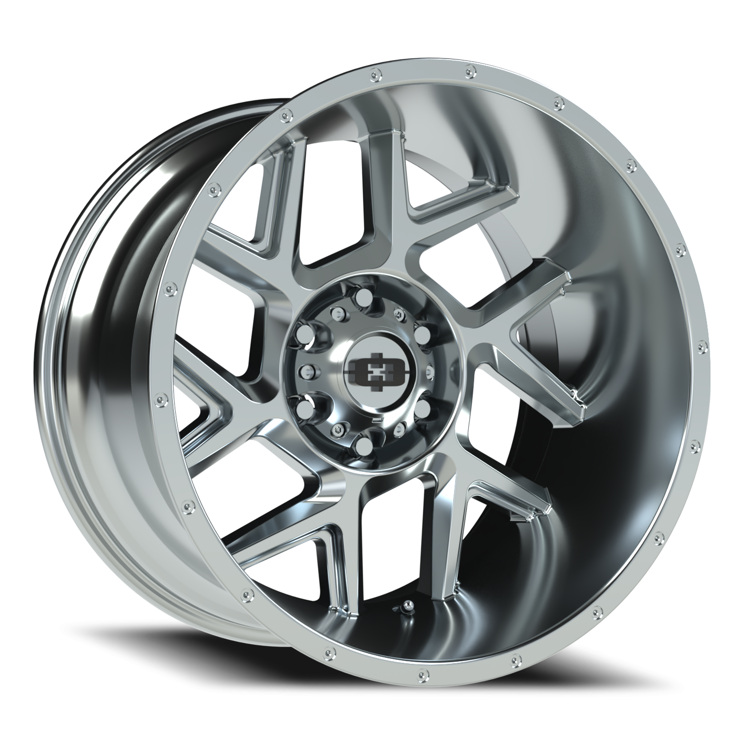 Vision Sliver 20X12 Chrome Wheel