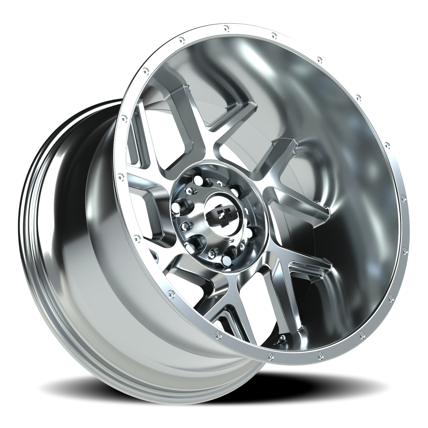 Vision Sliver 20X12 Chrome Wheel