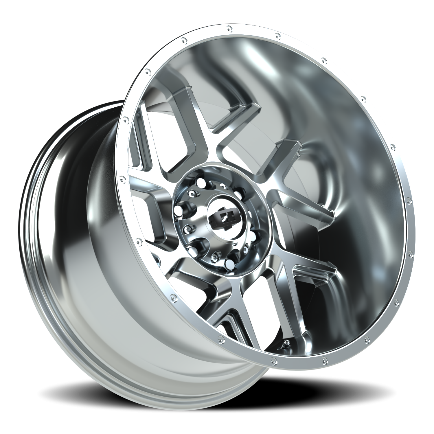 Vision Sliver 20X12 Chrome Wheel