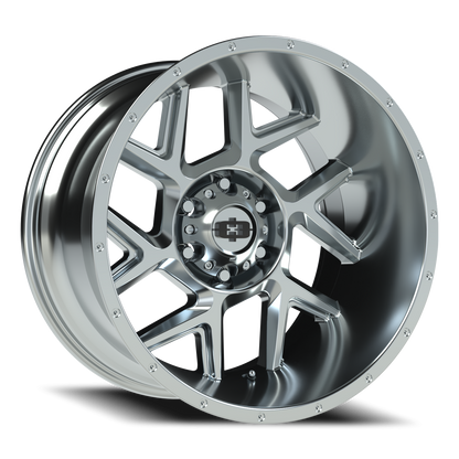 Vision Sliver 20X12 Chrome Wheel