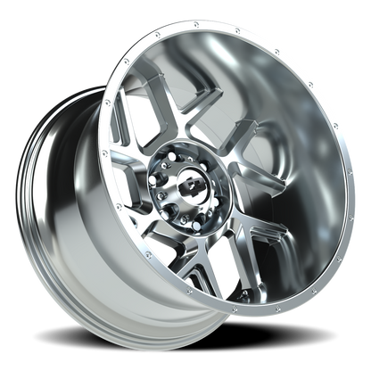 Vision Sliver 20X12 Chrome Wheel