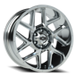 Vision Sliver 20X9 Chrome Wheel