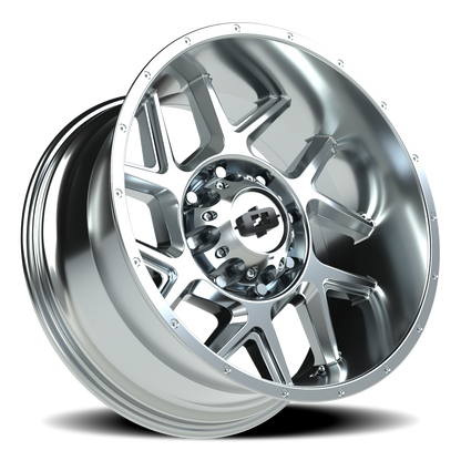 Vision Sliver 20X10 Chrome Wheel