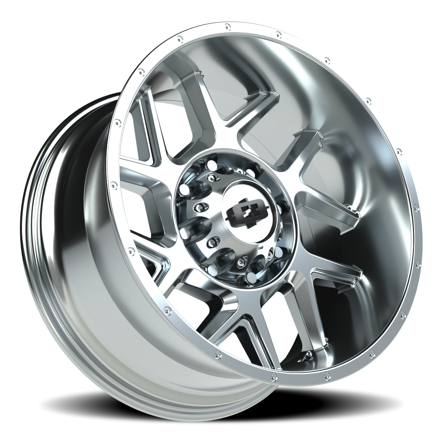 Vision Sliver 20X10 Chrome Wheel